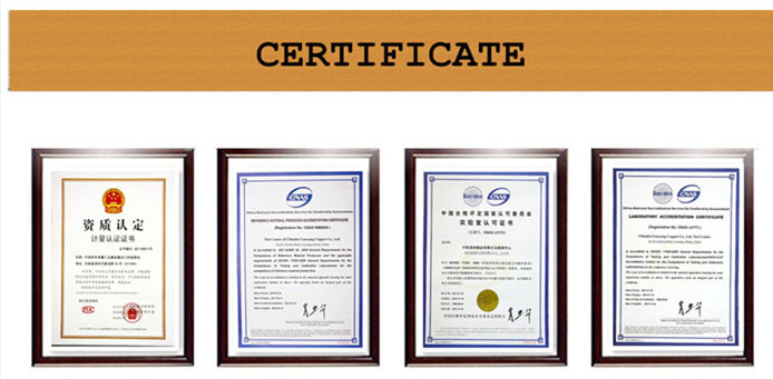 Stráice Copair Airgid Phlátáilte certificate