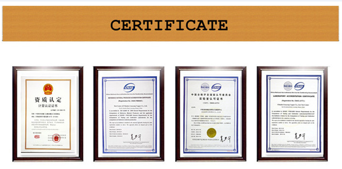 Páirteanna Miotail CNC certificate